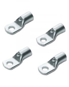 Proflow Battery Wiring cable Lugs 10mm Eyelet, 4pc pack