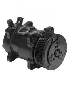 Proflow Air Conditioning Compressor, Sanden 508, Aluminium, Blac