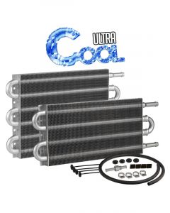 Proflow Fluid Cooler, Transmission, Tube, Fin, Natural, 7.5 in. x 12