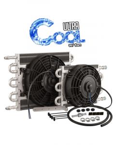 Proflow Transmission Cooler & Fan Kit Natural, 10 in x 15.50 in, Tu