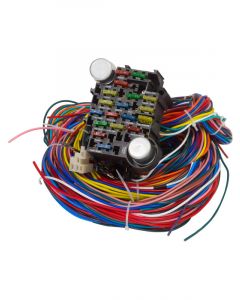 Proflow Wiring Harness, 21-Circuit, Dash Ignition, Front Fuse Block,