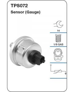 Tridon Oil Pressure Sensor Gauge