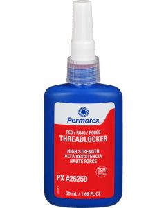 Permatex Perm Strength Threadlocker Red 50ml