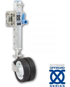 ARK Extreme Off-Road Jockey Wheel 500Kg Rated Adjustable Height Dual