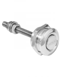 Proflow Quick Release Pro Latch Fastener, Micro Aluminium, Polished,