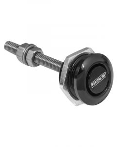 Proflow Quick Release Pro Latch Fastener, Micro Aluminium, Black, 2