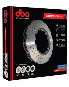 DBA Rotor Ring Cross-Drilled & Dimpled WAVE 5000 Series