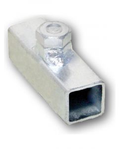 ARK 3 Inches Weld On Bracket 75mm Long Includes Bolt - Zinc Plated