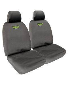 Hulk 4x4 HD Canvas Seat Covers Front For Isuzu D-Max Holden Colorado