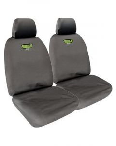 Hulk 4x4 HD Canvas Seat Covers Front For Mitsubishi Triton MQ 2015-On