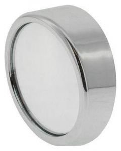 Hulk 4x4 Rotatable Blind Spot Mirror 3"/75mm Stick On Chrome