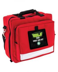 Hulk 4x4 Adventurer First Aid Kit Soft Durable Case Red