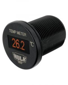 Hulk 4x4 Oled Temperature Meter 12/24V -40/120C Amber Oled Inc Sensor