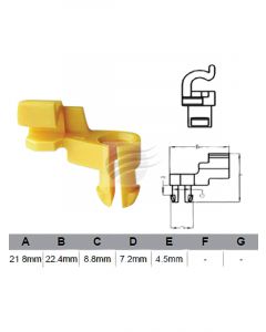 Jaylec Pkt 10 Door Lock Clip For Toyota Jaylec