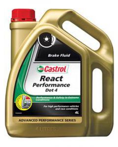 Castrol React Performance Dot4 Brake Fluid