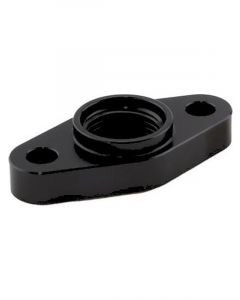 Turbosmart Billet Turbo Drain Adapter w/ O-Ring 50.8mm Mounting Holes T3/T4
