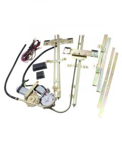 Aeroflow Electric Power Window Kit With Switches & Wiring