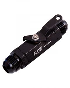 Aeroflow Shut Off Valve -10AN Black