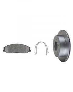 Hulk 4x4 Upgrade Kit Front Disc Brake Rotor For Toyota Landcruiser 200