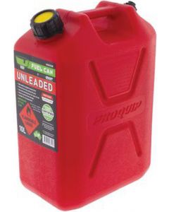 Hulk 4x4 Fast Flow Plastic Fuel Can 10L Unleaded Red