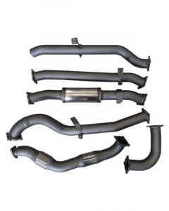 Hulk 4x4 Stainless Steel Exhaust Kit For Landcruiser 79 Ser Non-DPF