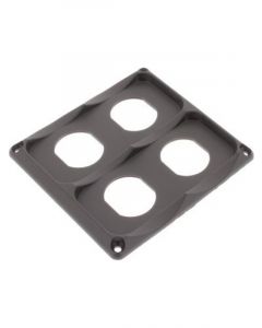 Hulk 4x4 Quad Flush Mount Housing For Socket Range