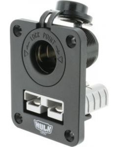 Hulk 4x4 Double Flush Mount Housing With 50A Anderson Plug Acc Socket