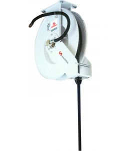 Alemlube 1/2" x 15M Samoa Dual Pedestal Air and Water Hose Reel