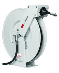 Alemlube 3/8" x 15M Spring Rewind Grease Hose Reel 