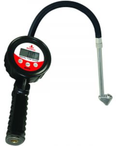 Alemlube Digital Tyre Inflator with Gauge and Oil Resistant Casing