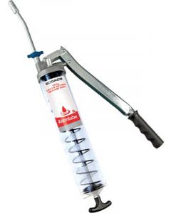 Alemlube Clear Barrel Lever Action Grease Gun Handle up to NLGI2 Grease 