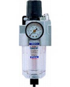 Alemlube Filter Regulator Lubricator Unit 1/4" Mounting Bracket & Gauge 