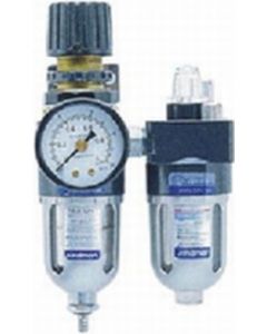 Alemlube Filter Regulator Lubricator Unit 3/8" Mounting Bracket & Gauge 
