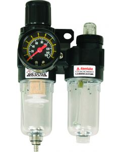 Alemlube Filter Regulator Lubricator. 1/4" Bsp Inlet/Outlet 