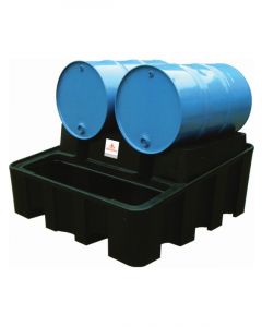 Alemlube Spill Container 2 Drum Stack Fork Lifts & Pallet Trucks 