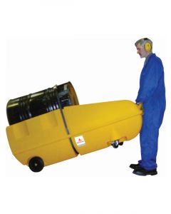 Alemlube Spill Container Drum Trolley Polyethylene Construction 