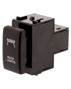 Hulk 4x4 Push Button Switch On / Off Roof Light Amber For Nissan