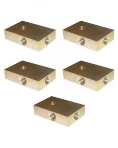 Protex Flare Tee 3/16 Pipe 3/8 x 24 Thread Pack of 5