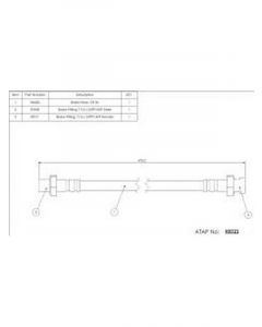 Protex Hydraulic Brake Hose
