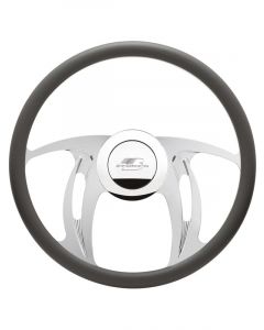 Billet Specialties Steering Wheel Half Wrap Hurricane 15.5" Diameter