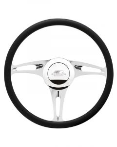 Billet Specialties Steering Wheel Half Wrap Stealth 15.5" Diameter