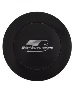 Billet Specialties Horn Button Black Billet Specialties Logo