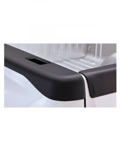 Bushwacker Bed Rail Caps SmoothBack Stick-On Plastic Black 96.3" Bed