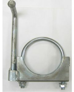 Dynomax Exhaust Hanger Clamp-On 2-1/2 in Diameter Pipe Steel Natural