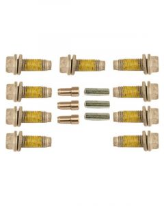 For Ford Pressure Plate Bolt Kit 10mm x 1.50" Hex Head Dowel Pins
