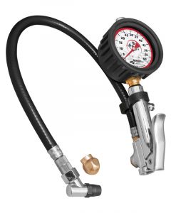 Longacre Tyre Inflator & Gauge Quick Fill 0-60 psi Air Line