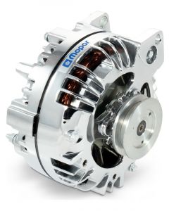 Proform Alternator 110A For Chrysler/Mopar 1-Wire Style V-Belt Pulley Chrome