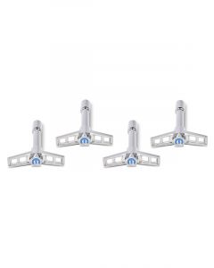Proform Valve Cover Fastener Stud 1/4-20" Tall T-Bar Wing Pack 4