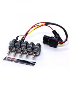 Quickcar Racing Ignition Panel 5 Switch Single Box