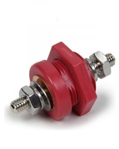Quickcar Racing Stud Feed Thru Red